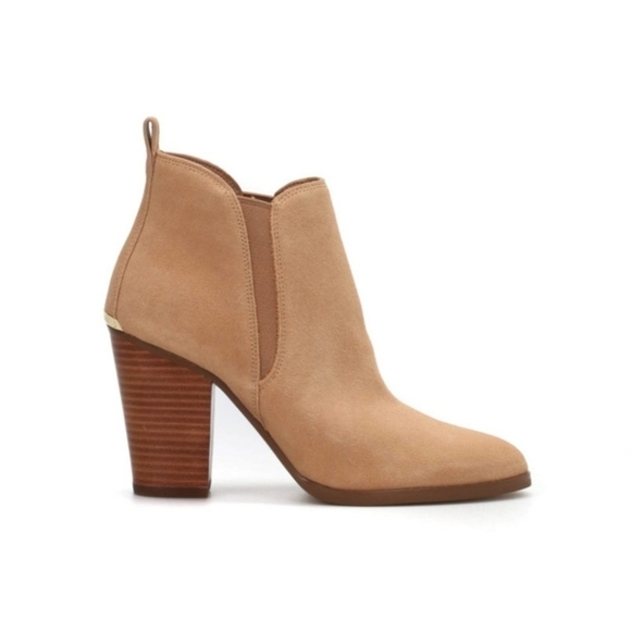 Michael Michael Kors brandy suede slip-on booties - Picture 2 of 14